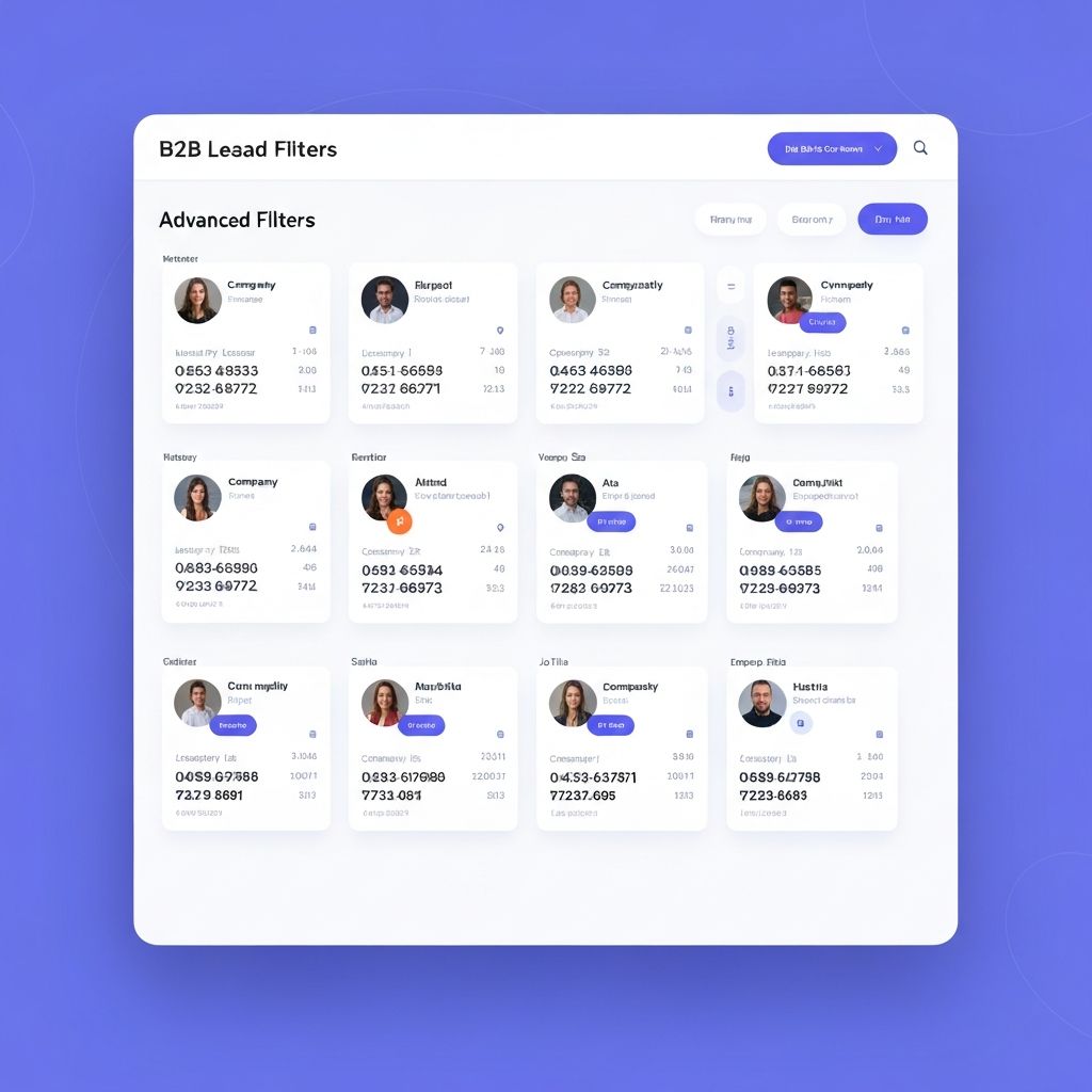 Paso 1: Buscar leads B2B con filtros avanzados en SmartLeading